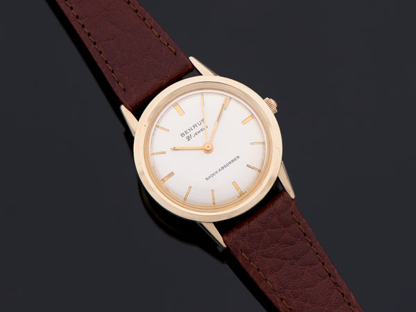 Benrus 14K Gold 21 Jewel Watch