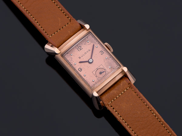 Bulova 14K Rose Gold Ambassador Watch