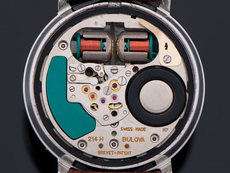 Bulova Accutron Spaceview 214H Tuning Fork Watch Movement