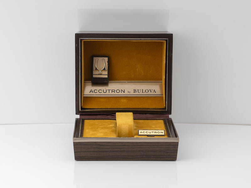 Bulova Accutron Wood Grain "Woody" Box