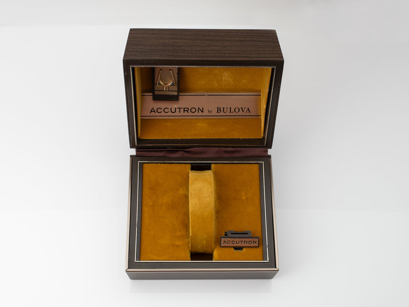 Bulova Accutron Wood Grain "Woody" Box