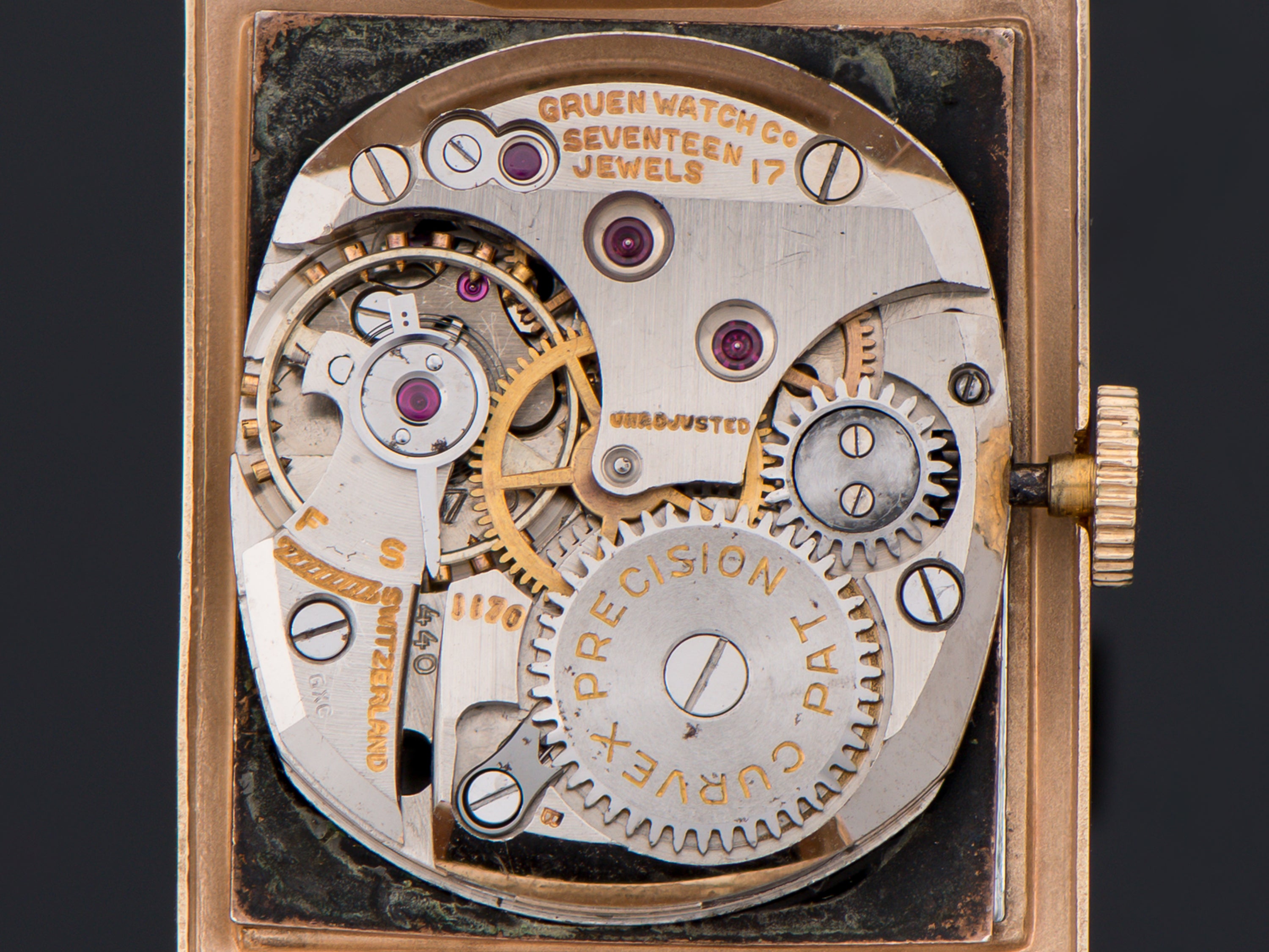 Gruen hotsell watch movement