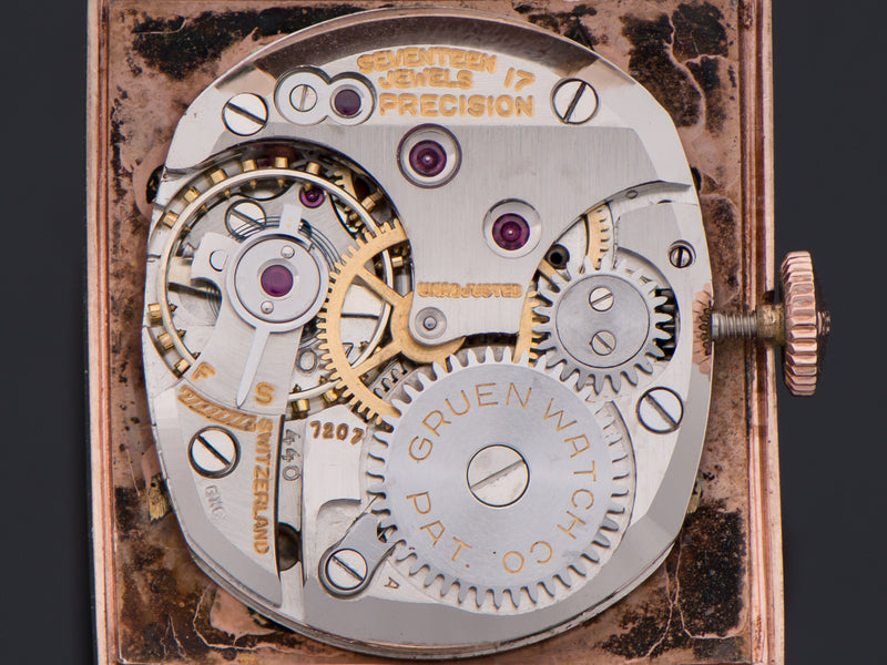 Gruen Curvex Prince 440 Manual Wind Watch Movement