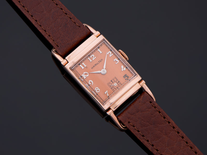 Hamilton Coral Gold Filled Wilshire Watch