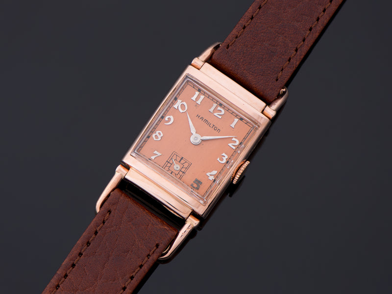 Hamilton Coral Gold Filled Wilshire Watch