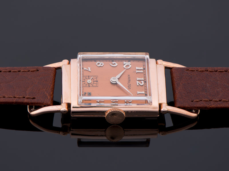 Hamilton Coral Gold Filled Wilshire Watch