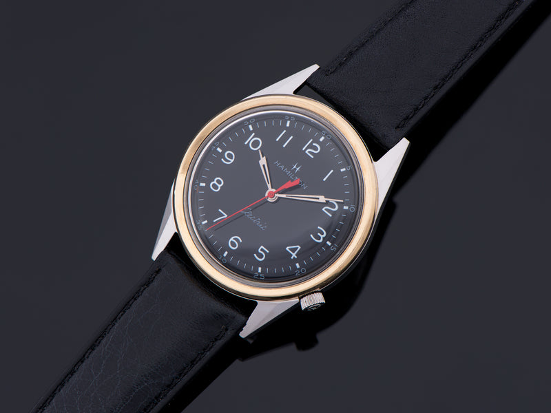 Hamilton Electric Clearview Black Dial Watch