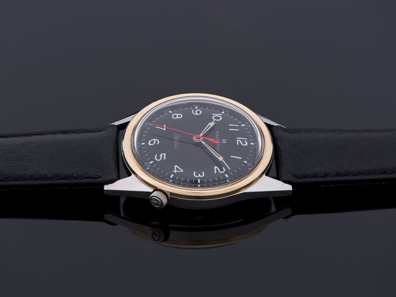 Hamilton Electric Clearview Black Dial Watch