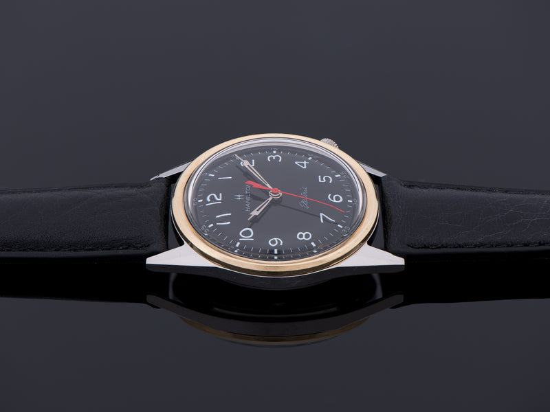 Hamilton Electric Clearview Black Dial Watch