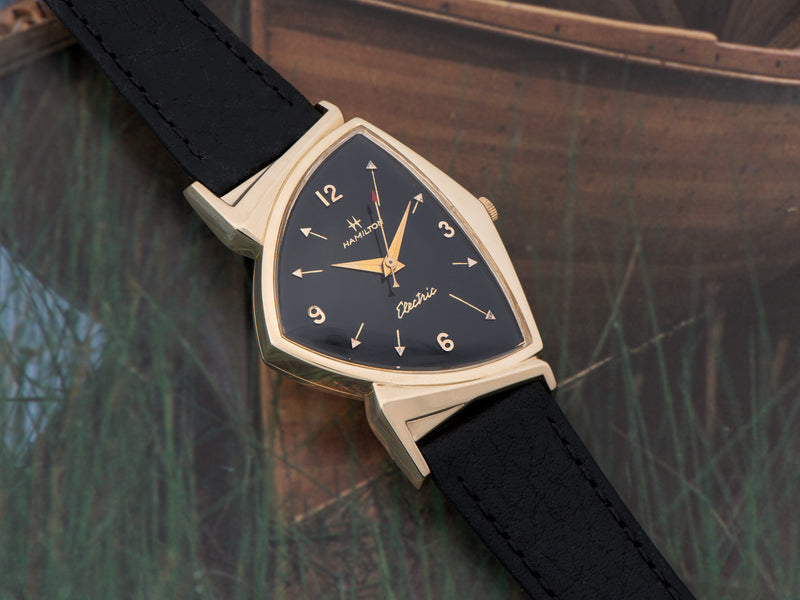 Hamilton Electric Pacer Kraft 14K Gold (Ventura II) Watch