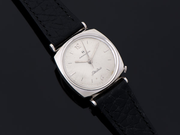 Hamilton Electric White Gold Filled Gemini Watch