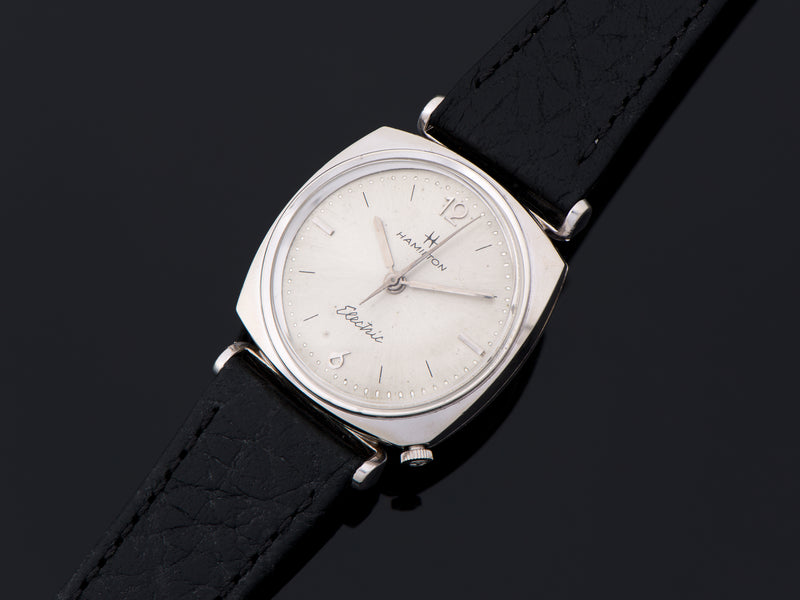 Hamilton Electric White Gold Filled Gemini Watch