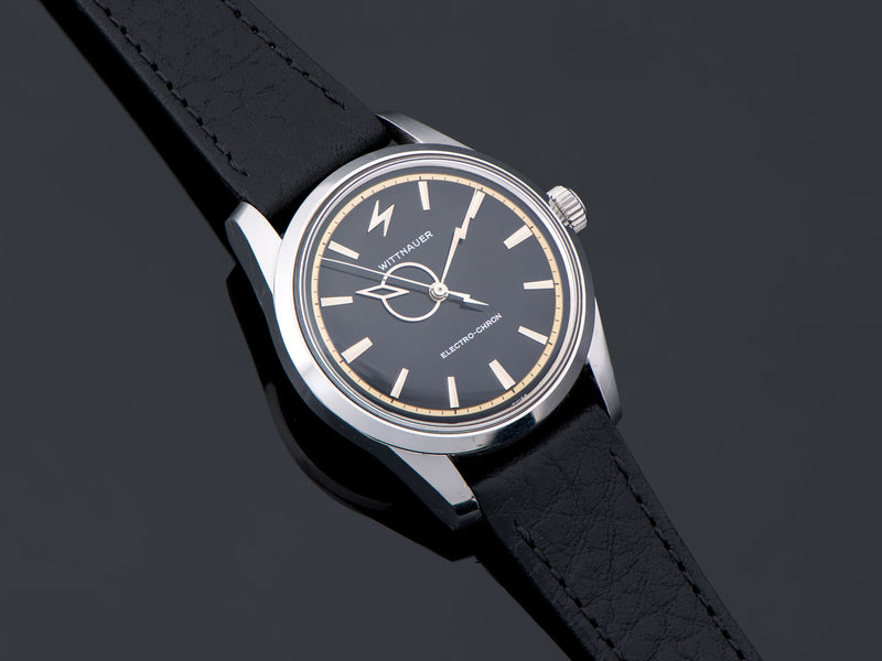 Wittnauer Electro-Chron 4750 Black Dial Watch