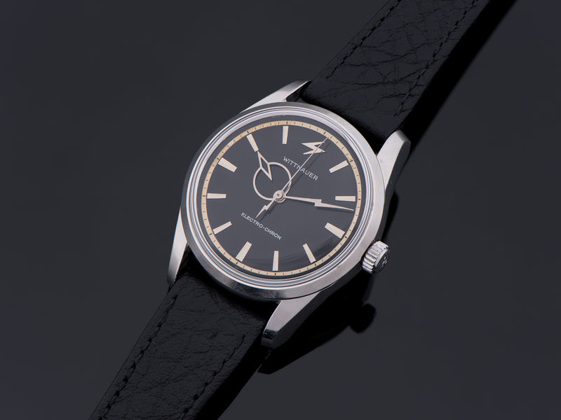 Wittnauer Electro-Chron 4750 Black Dial Watch