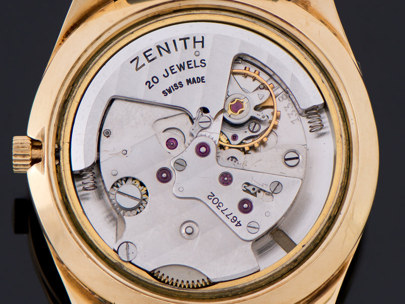 Zenith 18K Gold Watch Bumper Automatic Movement