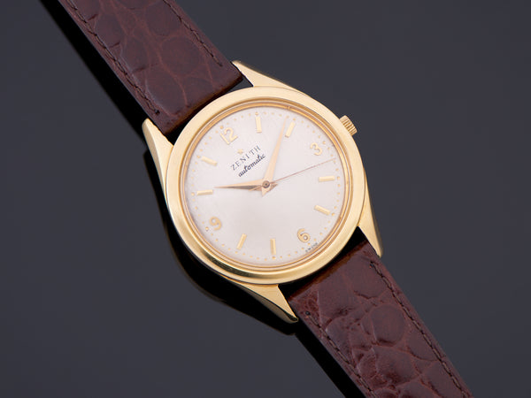 Zenith 18K Gold Watch Bumper Automatic