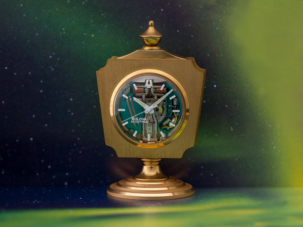 Bulova Accutron Spaceview Boudoir Clock