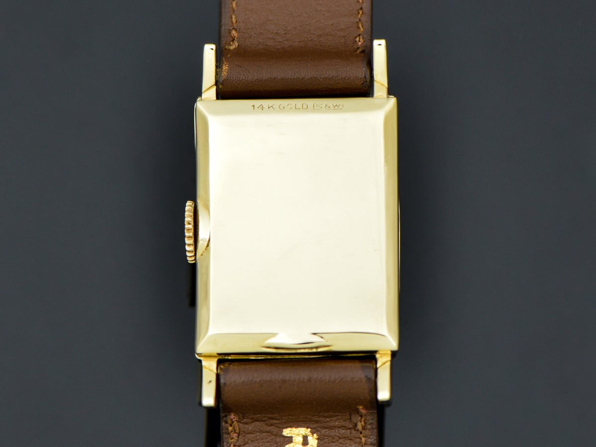 Hamilton Watch | Hamilton Brock 14K Solid Gold | Unwind In Time