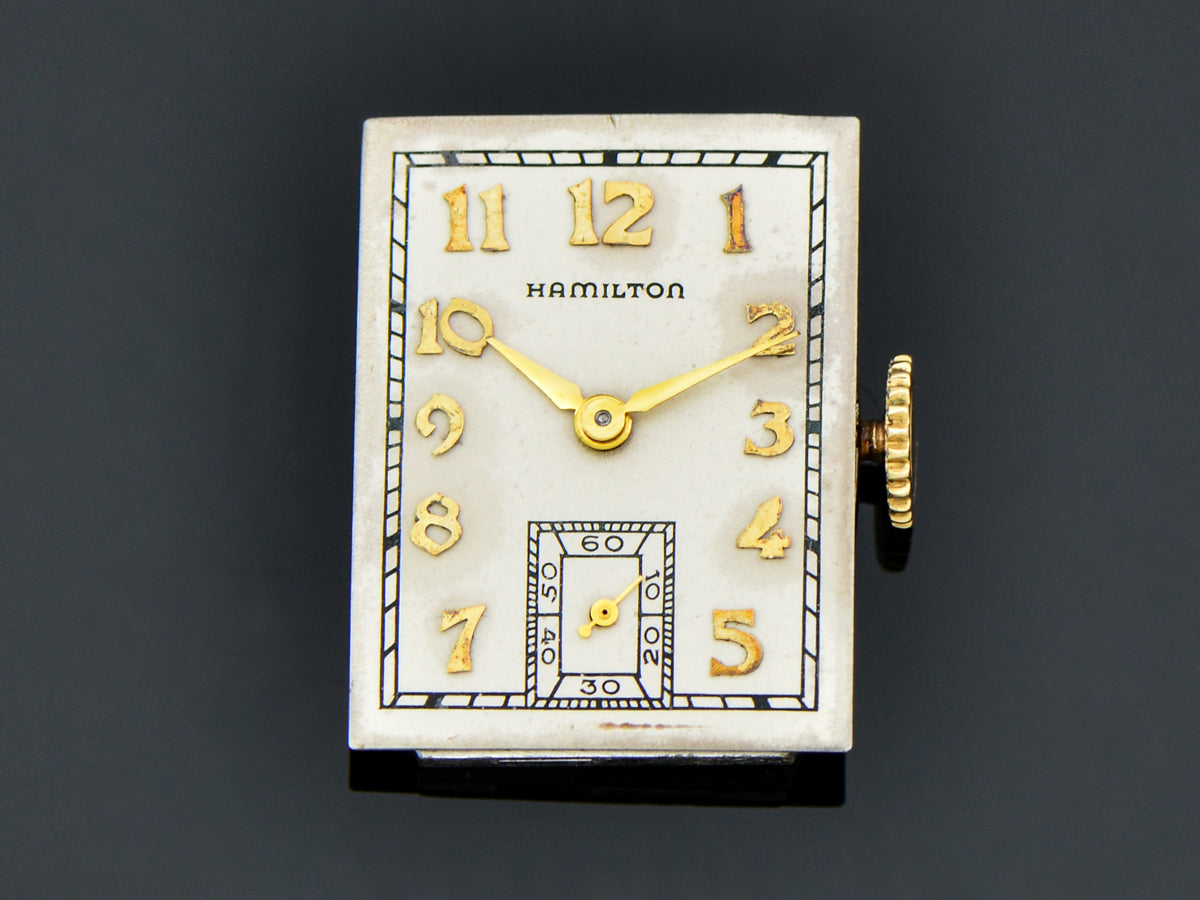 Hamilton Watch | Hamilton Brock 14K Solid Gold | Unwind In Time