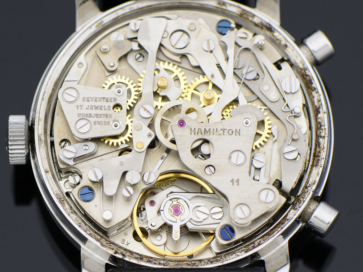 Hamilton Chrono Matic A Caliber 11 Automatic Panda