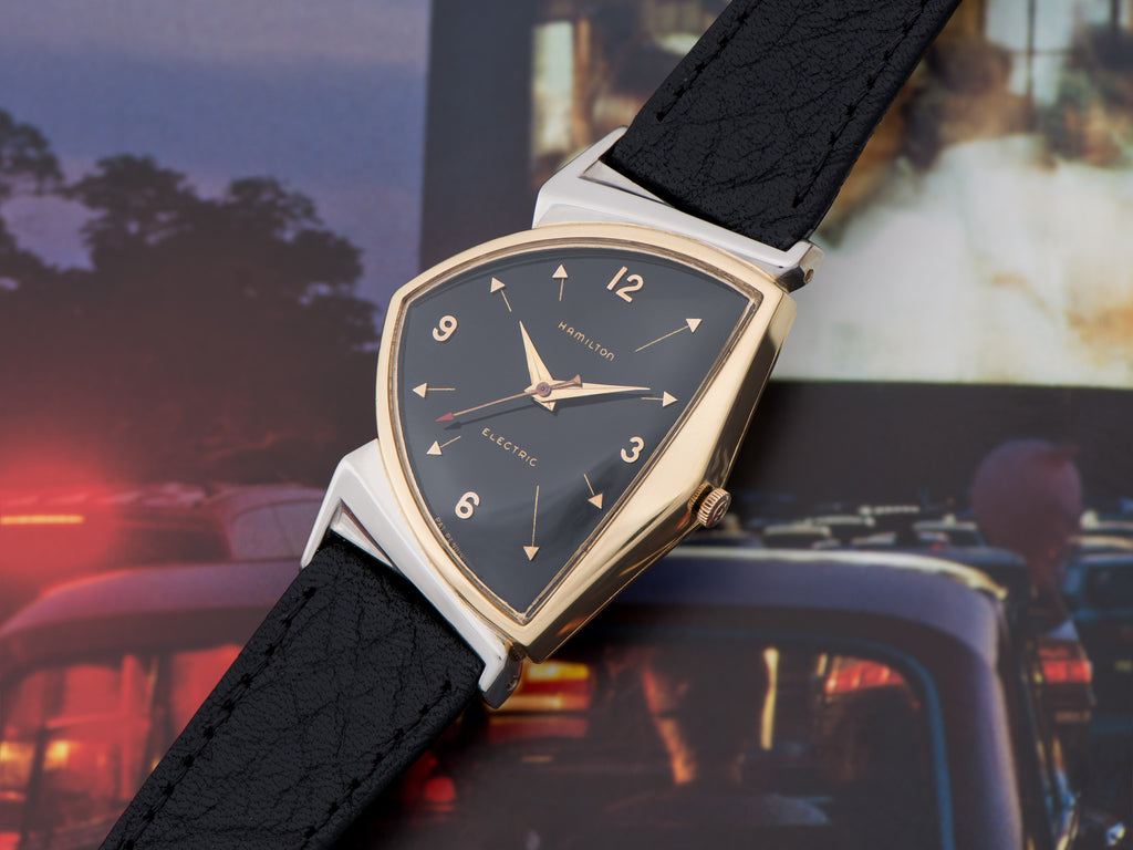 Hamilton Electric Pacer Black Dial Watch c1d521f2 f49e 4543 9432