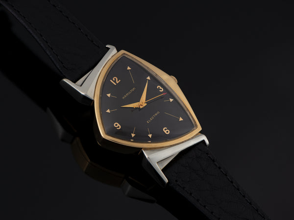 Hamilton Electric Pacer Original Finish Black Dial Watch