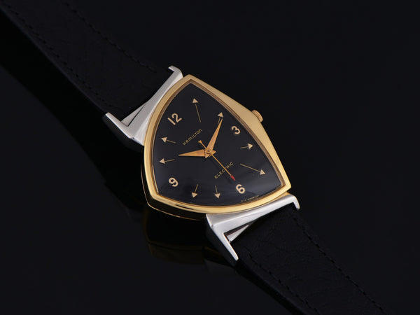 Hamilton Electric Pacer Original Finish Black Dial Watch