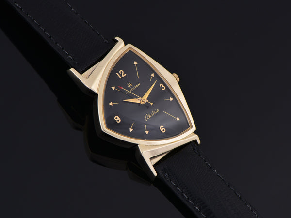 Hamilton Electric Pacer Sanders & Thomas 14K Gold (Ventura II) Watch