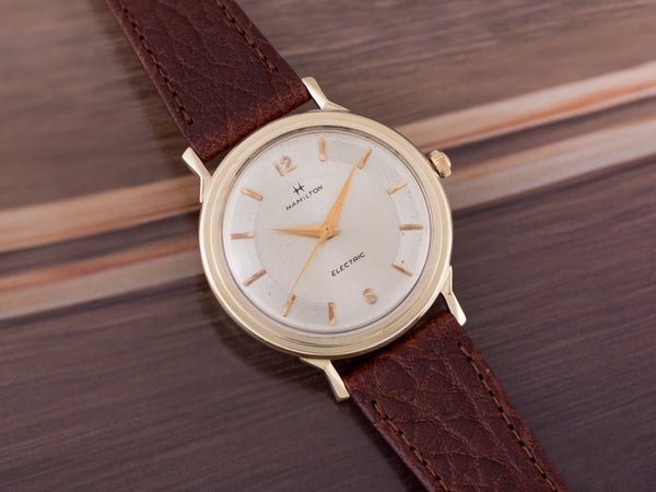 Hamilton Electric Summit B 14K Gold Watch