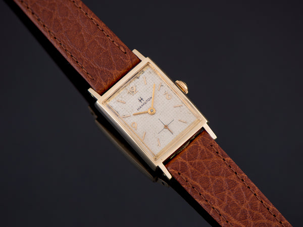 Hamilton Huntley 14K Solid Gold Watch