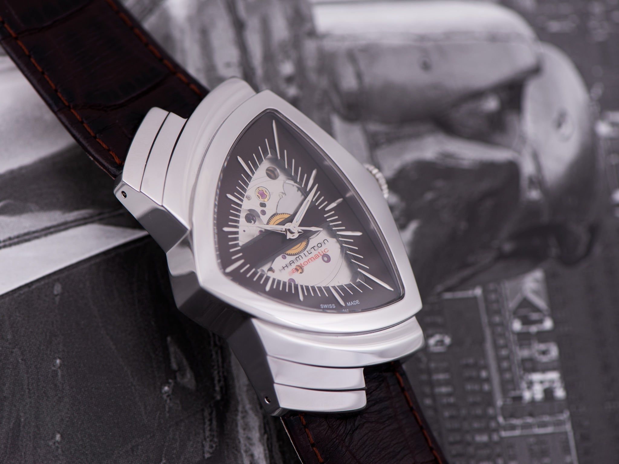 Hamilton Ventura H245150 Reissue Automatic Watch | Unwind In Time