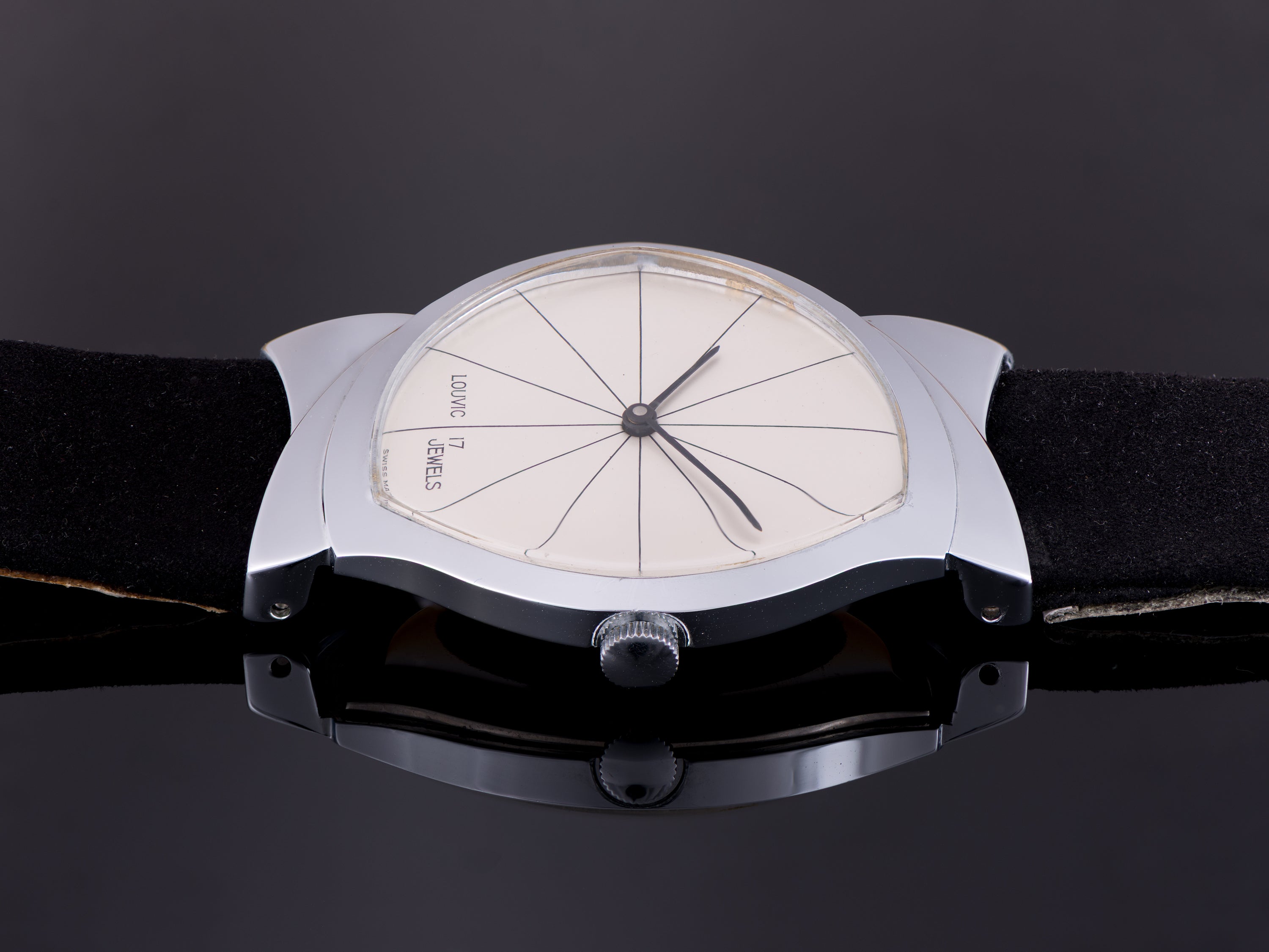 Louvic Asymmetric Flying Wing Watch With Box