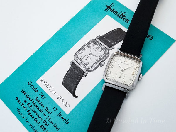 Hamilton Raymon Stainless Steel Watch