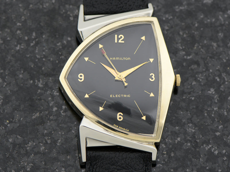 Hamilton Electric Original Finish Black Dial Pacer