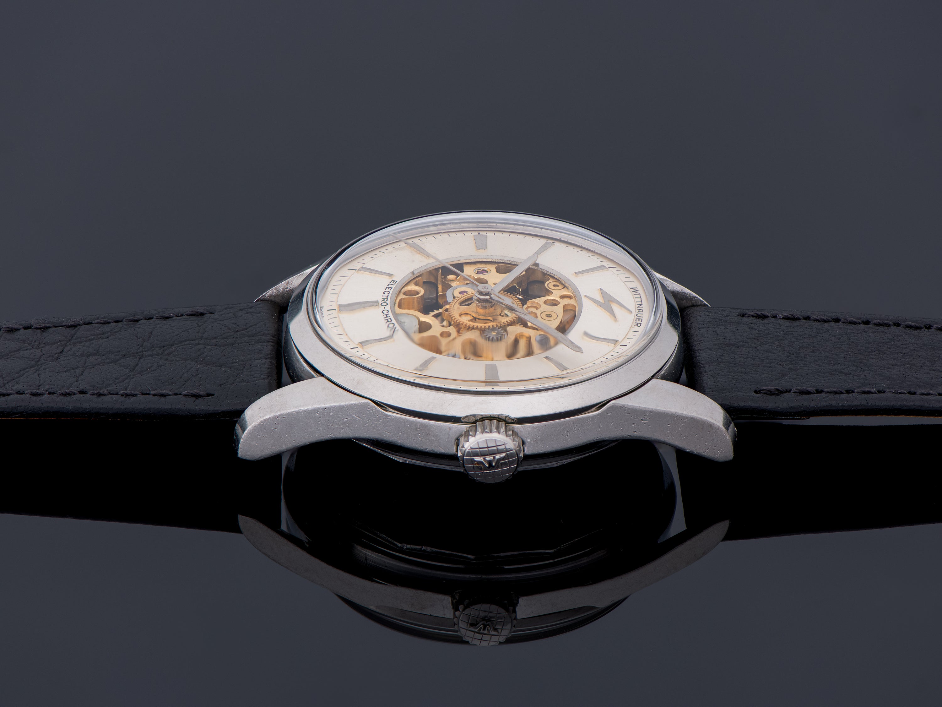 Wittnauer Electro Chron Skeleton Watch